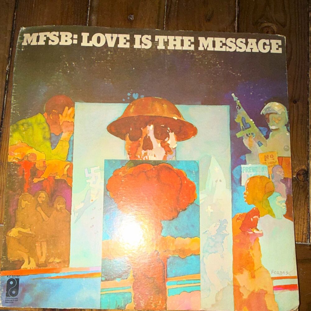 MFSB Love Is The Message 12" LP 33RPM Black Vinyl Philadelphia Int KZ 32707